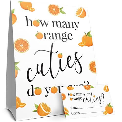 DISTINCTIVS How Many Cuties Game (Sign with 30 Guessing Cards)
