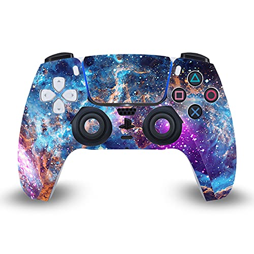 Head Case Designs Officially Licensed Cosmo18 Lobster Nebula Art Mix Vinyl Faceplate Sticker Gaming Skin Decal Cover Compatible With Sony PlayStation 5 PS5 DualSense Controller