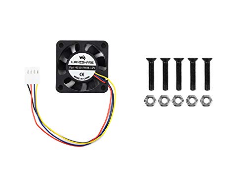 Waveshare Dedicated Cooling Fan for Compute Module 4 IO Board PWM Speed Adjustment