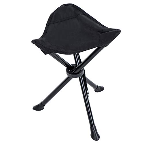 Redneck Convent RC Folding Camping Stool Tripod Compact Hunting Chair – Portable 3 Legged Stool Ultralight Backpacking Chair