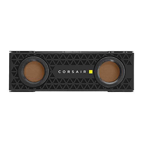 Corsair Hydro X Series XM2 M.2 SSD Water Block – Add Your M.2 SSD to a Custom Cooling Loop – Copper Cold Plate – Easy Installation, Black