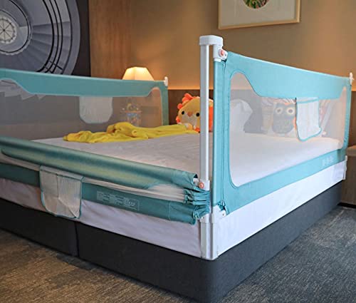 U/D Bed Rails for Toddlers/Kids – Extra Long and Tall Bed Rail for Twin, Full, Queen, King Size Mattress (71in(180cm))-1side