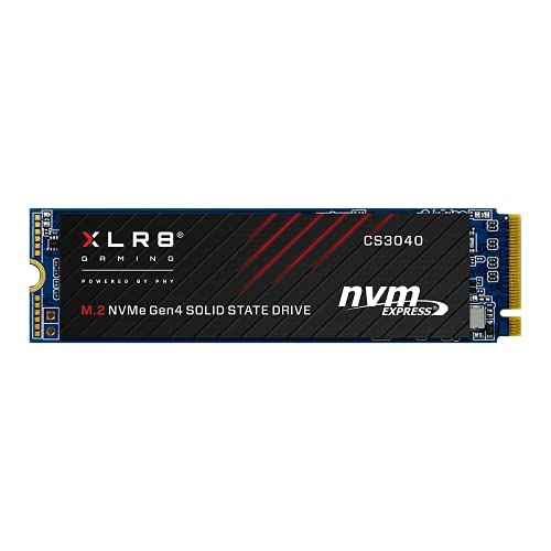 PNY XLR8 CS3040 4TB M.2 NVMe Gen4 x4 Internal Solid State Drive (SSD) – M280CS3040-4TB-RB