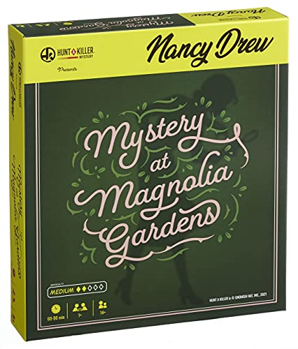 Hunt A Killer – Nancy Drew – Mystery at Magnolia Gardens, Immersive Murder Mystery Game, Examine Evidence, Eliminate Suspects, Catch The Culprit, for Aspiring Detectives, Game Night