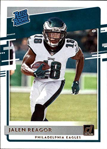 2020 Donruss Football #315 Jalen Reagor RC Rookie Card Philadelphia Eagles Rated Rookie Official NFL Trading Card in Raw condition (NM or Better)