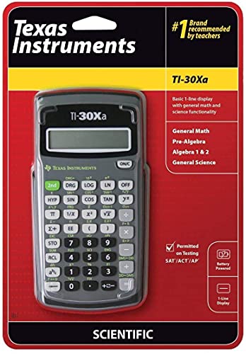 Texas Instruments TEXTI30XA TI-30XA Student Scientific Calculator – New