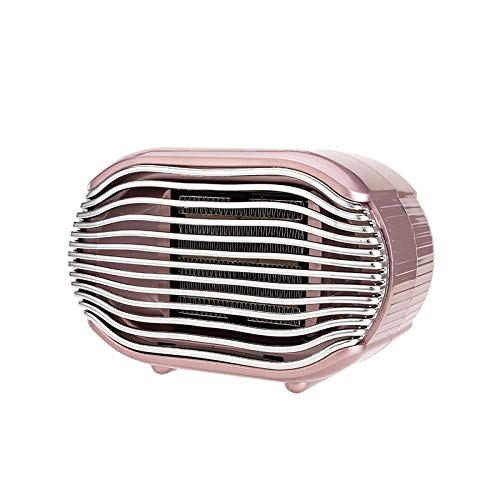 XThermal Portable Office Heater – Ceramic Heater for Desk Use 800w Power Output – Warm Hands, Legs – Useful for Bedroom and Kitchen Also (Pink)