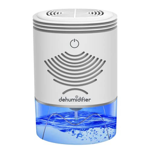 Dehumidifier TOMERSUN 2600 Cubic Feet(280 sq ft) Small Dehumidifiers for home 35oz Mini Dehumidifier for home,Basement,Bathroom, Closet,RV,Bedroom,Kitchen