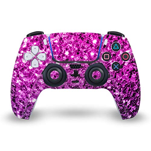 Head Case Designs Officially Licensed PLdesign Purple Pink Art Mix Vinyl Faceplate Sticker Gaming Skin Decal Cover Compatible With Sony PlayStation 5 PS5 DualSense Controller