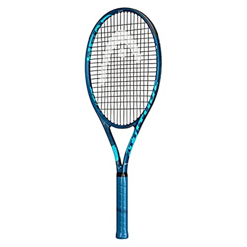 HEAD Metallix Attitude Elite Blue Tennis Racket – Pre-Strung Adult Tennis Racquet Lightweight – Midplus Headsize for Blend of Power and Control