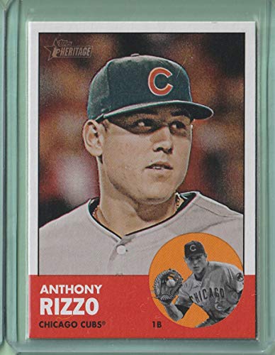 2012 Topps Heritage #260A Anthony Rizzo