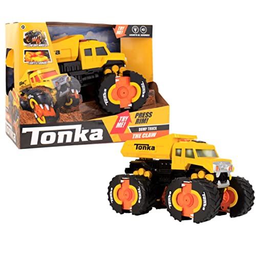 Tonka – The Claw Dump Truck Yellow