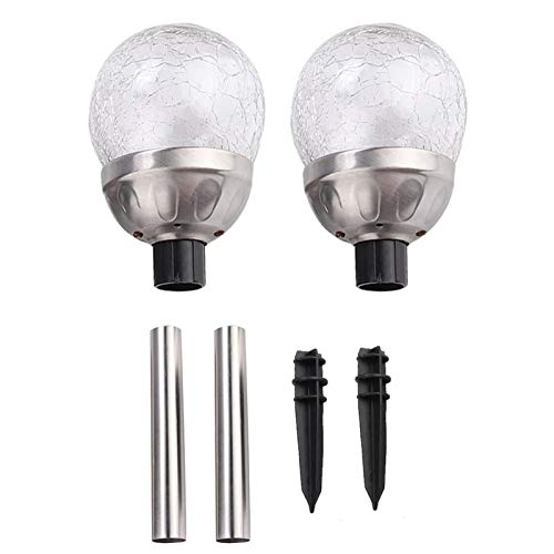 Ball Stake Light, High Brightness Waterproof Garden Stake Lights, Sturdy and Durable Lawn for Home
