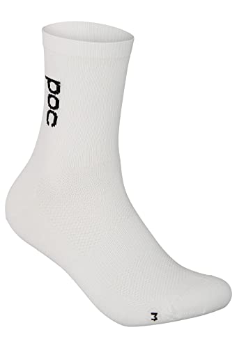 POC, Soleus Lite Long Sock, Hydrogen White, LRG
