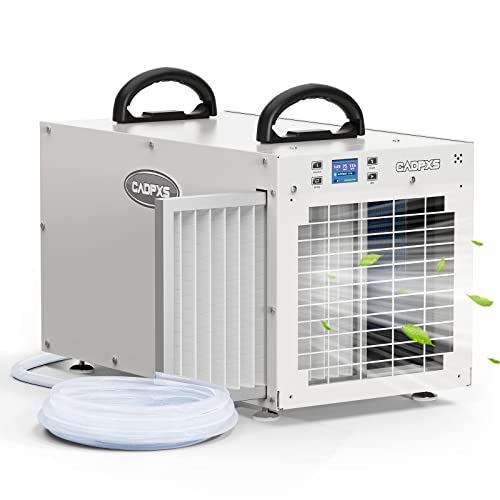 CADPXS Commercial Dehumidifiers with Pump, 180 PPD Crawl Space Dehumidifier with Drain Hose for Basement, Garage and Job Sites, Whole Homes up to 2,300 sq.ft, 5 Year Warranty, ETL