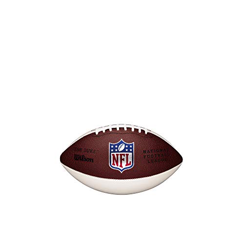 WILSON Sporting Goods Mini NFL Autograph – 1 Brown, 3 White