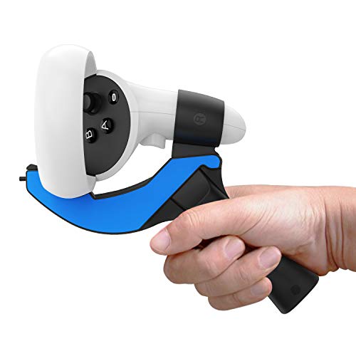 AMVR Table Tennis Paddle Grip Handle for Meta/Oculus Quest 2 Touch Controllers Playing Eleven Table Tennis VR Game