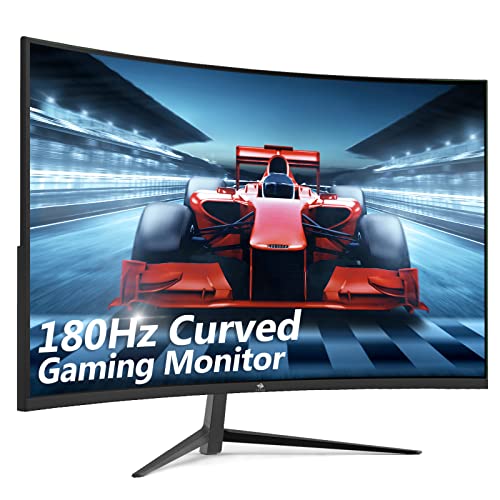 Z-Edge UG24 24-inch Curved Gaming Monitor 180Hz Refresh Rate, 1ms MPRT, FHD 1080 Gaming Monitor, R1650 Curved, AMD Freesync Premium Display