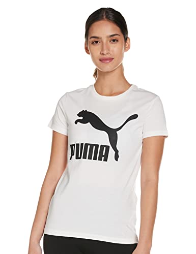 PUMA Women’s Plus Size Classics Tee, White, 3X