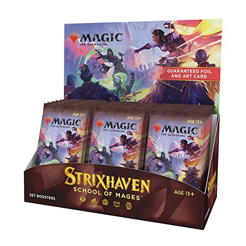 Magic The Gathering Strixhaven Set Booster Box | 30 Packs (360 Magic Cards)