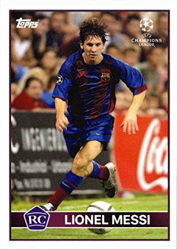 2020 Topps The Lost Rookie Cards Lionel Messi Soccer Card