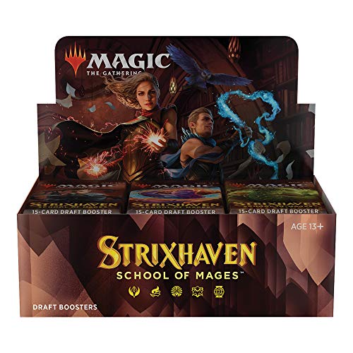 Magic The Gathering Strixhaven Draft Booster Box | 36 Packs (540 Magic Cards), Brown | The Storepaperoomates Retail Market - Fast Affordable Shopping