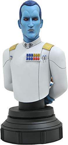 DIAMOND SELECT TOYS Star Wars Rebels: Grand Admiral Thrawn 1:7 Scale Mini-Bust, Multicolor, 6 inches