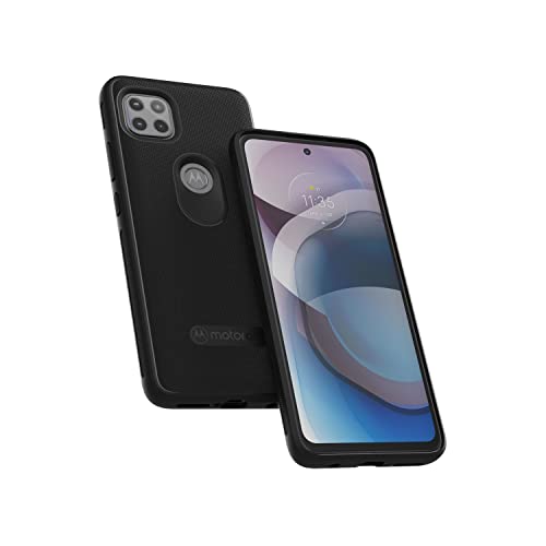 Motorola Essentials One 5G Ace (One 5G UW Ace) Protective Case- Black – Precision fit Shock Absorbing Cases for Enhanced Phone Grip, Style, Drop Protection for Your Device