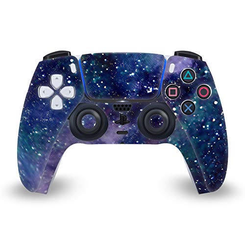 Head Case Designs Officially Licensed Cosmo18 Milky Way Art Mix Vinyl Faceplate Sticker Gaming Skin Decal Cover Compatible With Sony PlayStation 5 PS5 DualSense Controller