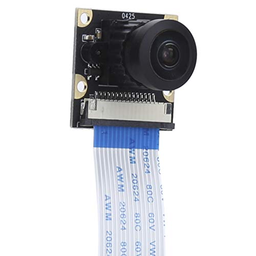 S erounder 8MP 160 Degree Wide Angle Camera Module for Raspberry Pi IMX219 Components Accessories(Black)