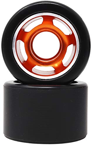 Backspin VNLA Vanilla Eclipse Indoor Skate Wheels (Orange Hub 97A, 62mm)