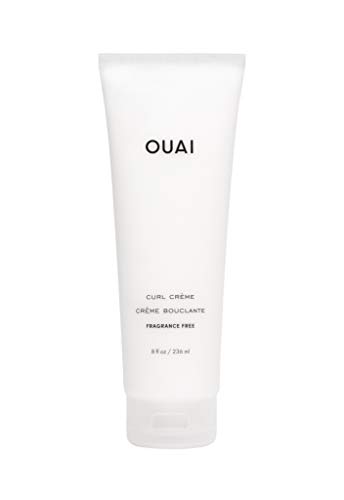 OUAI Curl Crème, The Universal Crème for All Curl Types, Fragrance-Free, 8 Fluid Ounces
