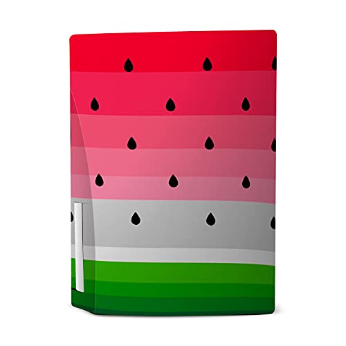 Head Case Designs Officially Licensed Haroulita Watermelon Art Mix Vinyl Faceplate Sticker Gaming Skin Decal Cover Compatible With Sony PlayStation 5 PS5 Disc Edition Console | The Storepaperoomates Retail Market - Fast Affordable Shopping