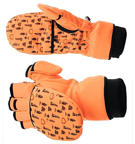 DOING SOMETHING GREAT Women’s Flip Top 3.0 Hunting Mittens – Blaze Orange – MD | The Storepaperoomates Retail Market - Fast Affordable Shopping