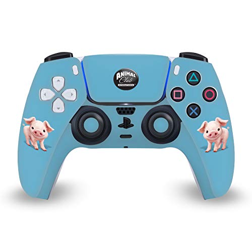 Head Case Designs Officially Licensed Animal Club International Pig Faces Vinyl Faceplate Sticker Gaming Skin Decal Cover Compatible With Sony PlayStation 5 PS5 DualSense Controller