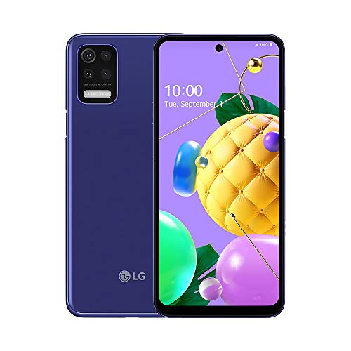 LG K52 4G LTE Unlocked Volte 64GB Quad Camera (LTE USA Latin Carribean) 4GB Ram 6.6″ Dual Sim Android 10 (Blue)