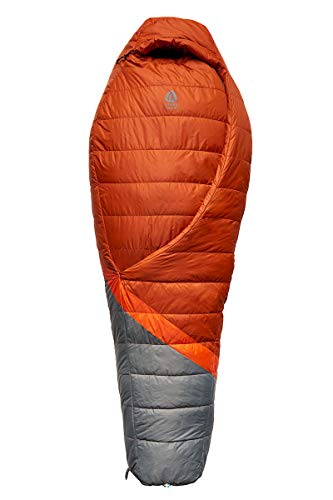 Sierra Designs Night Cap 20/35 Degree Sleeping Bags – Recycled Synthetic, Zipperless, Mummy Style Camping & Backpacking Sleeping Bags for Men & Women