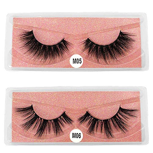 50 Pairs 3D Mink Lashes Bulk Wholesale Natural Long False Eyelashes Set Makeup Thick Fluffy Mink Eyelashes Pack (Mix 50 pairs) | The Storepaperoomates Retail Market - Fast Affordable Shopping