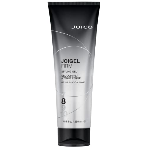 JoiGel Firm Styling Gel | For Most Hair Types | Add Body and Volume | Lock In Moisture & Boost Shine | Thermal Heat & Humidity Protection | Protect Against Pollution | 8.5 Fl Oz