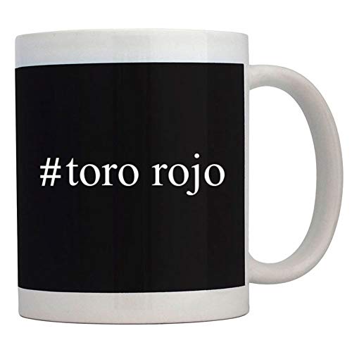 Teeburon Toro Rojo Hashtag Mug 11 ounces ceramic