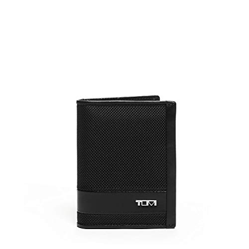 TUMI – Alpha L-Fold Wallet for Men – Black