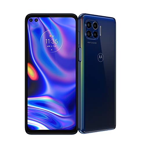 Motorola One 5G | 2020 | Unlocked | Made for US by Motorola | 4/128GB | 48MP Camera | Blue