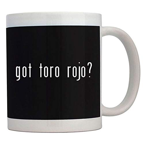 Teeburon Got Toro Rojo? Linear Mug 11 ounces ceramic