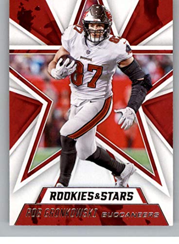 2020 Rookies and Stars Football #85 Rob Gronkowski Tampa Bay Buccaneers Official NFL Trading Card by Panini America