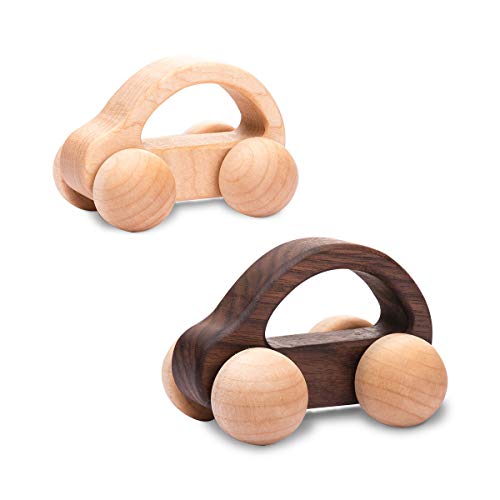 let’s make Personalized Wooden Toy Car 2pc Wooden Baby Rattles Toys Montessori Toy Toddler Gift Baby Toys