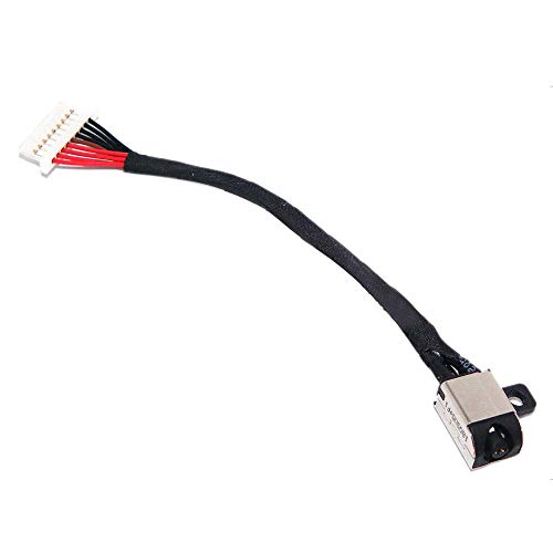 Suyitai Replacement for Dell Ins-piron P84F P84F001 DC Power Jack Plug in Charging Port Cable Harness