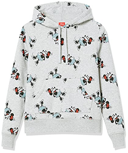 Amazon Essentials Disney | Marvel | Star Wars | Princess Women’s Fleece Pullover Hoodie Sweatshirts (Available in Plus Size), Minnie Icons, Large | The Storepaperoomates Retail Market - Fast Affordable Shopping