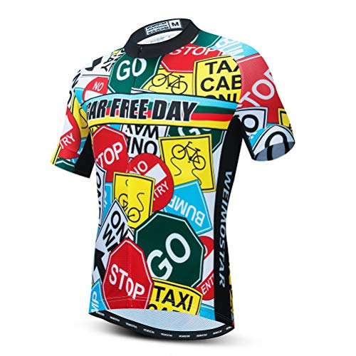 Cycling Jersey Men Summer Short Sleeve Bike Jersey MTB Shirt Biking Tops