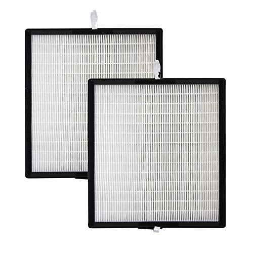 Filter-Monster True HEPA Replacement Compatible with Alen FF50-VOC Air Filter for Allergies, Dust & Smoke, Chemicals and VOCs, 2 Pack