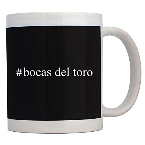 Teeburon Bocas Del Toro Hashtag Mug 11 ounces ceramic